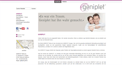 Desktop Screenshot of geniplet.com
