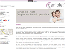 Tablet Screenshot of geniplet.com